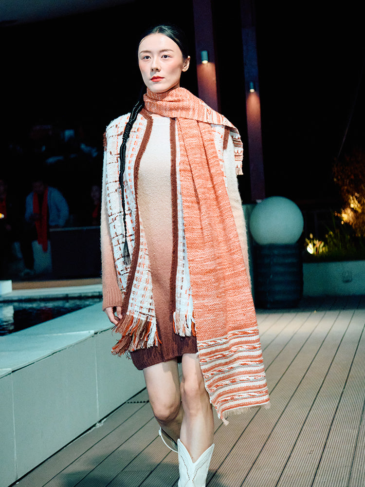 Cashmere Handcrafted Tibetan Cardigan